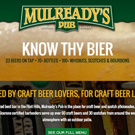 Mulready’s Pub Website